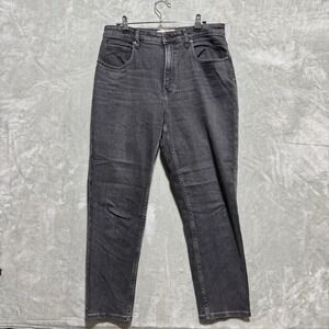 Everlane The Curvy Cheeky Jeans Womens 30x26 Gray Denim Hourglass Fit Straight